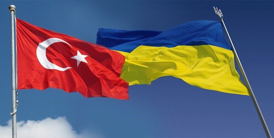 прапор України, прапор Туреччини, Україна та Туреччина