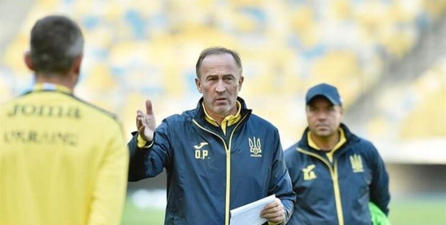 Александр Петраков главный тренер сборная футбол Украина