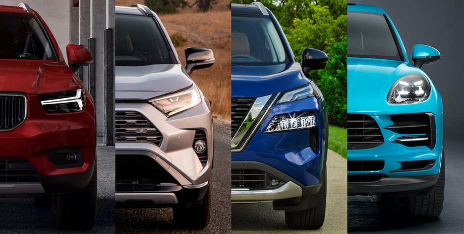 самые популярные кроссоверы, Toyota RAV4, продажи кроссоверов