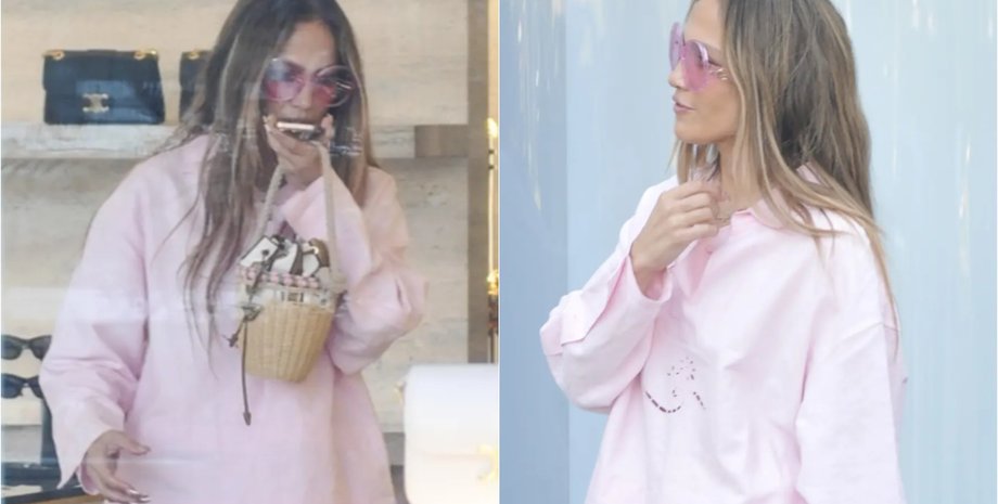 Джей Ло кривиться