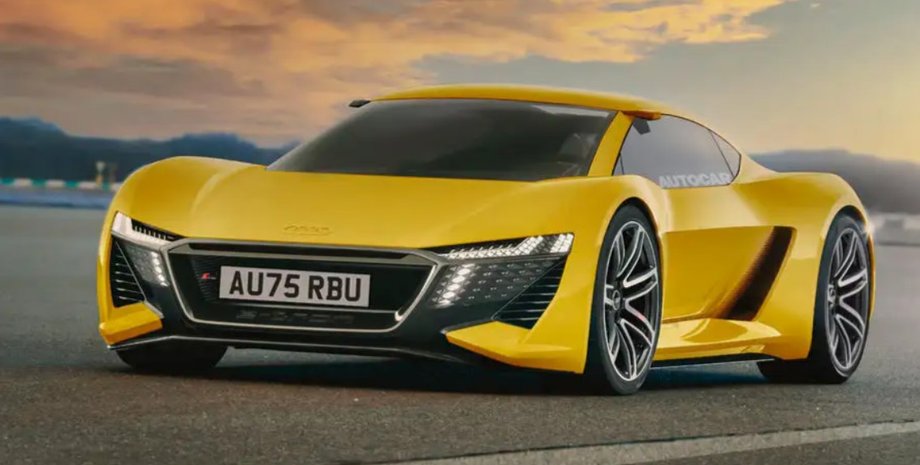 Audi, Audi R8, Авто, Автомобили, Спорткар, Суперкар, Электрокар, Электромобили, Платформа, Фото