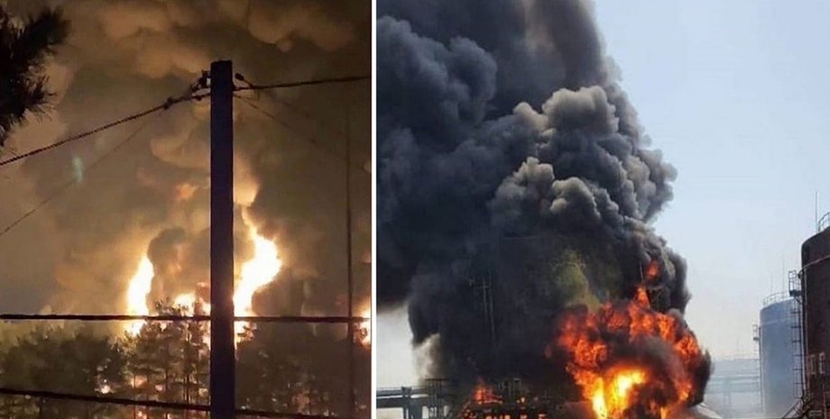 Пожар в Брянской области, Суражский район, суражский район пожар, нефтебаза брянская область