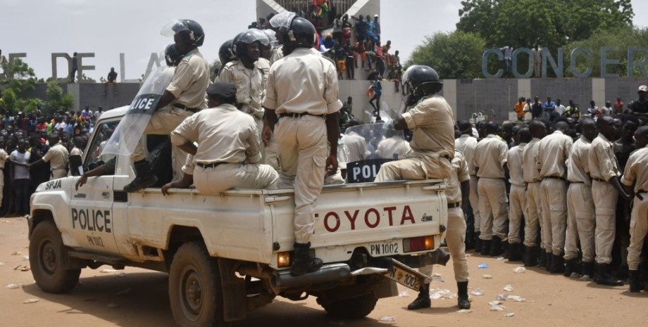 Переворот в Нигере, фото