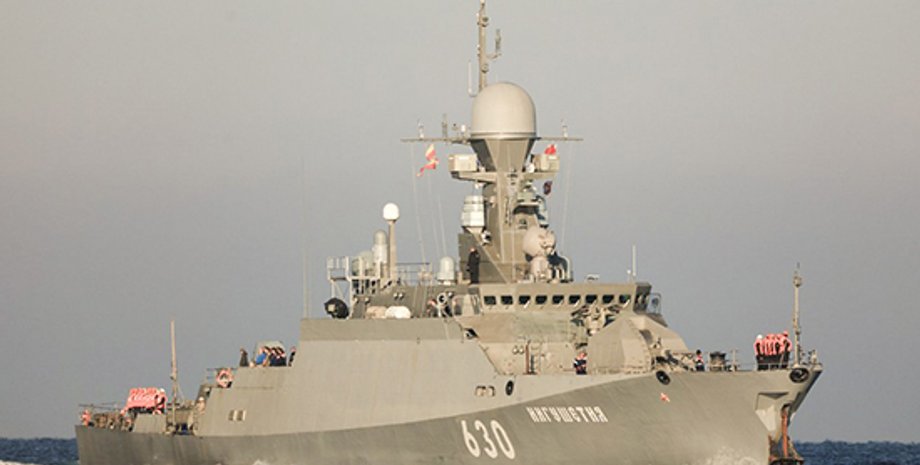 Малий ракетний корабель Ингушетия, ракетоносій ЧФ РФ, корабель РФ Каспійське море, ракетоносій Каспійське море, Калібр Каспійське море