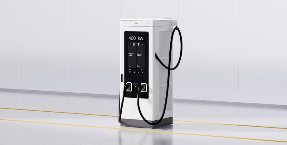 зарядка A400 от АBB E-mobility зарядная станция, зарядка