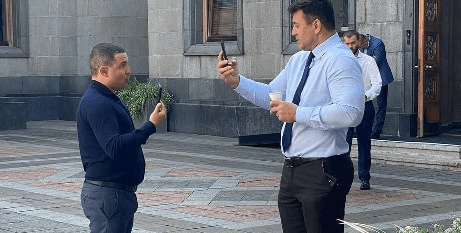 Микола Тищенко й Олександр Куницький