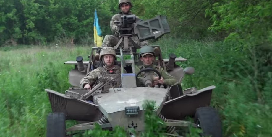 багги с гранатометом Mk 19