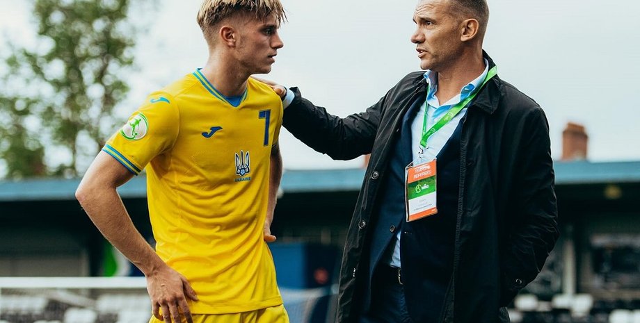 Андрій Шевченко з сином Крістіаном