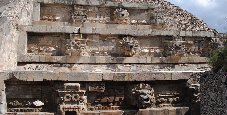 піраміда, Мексика, фото