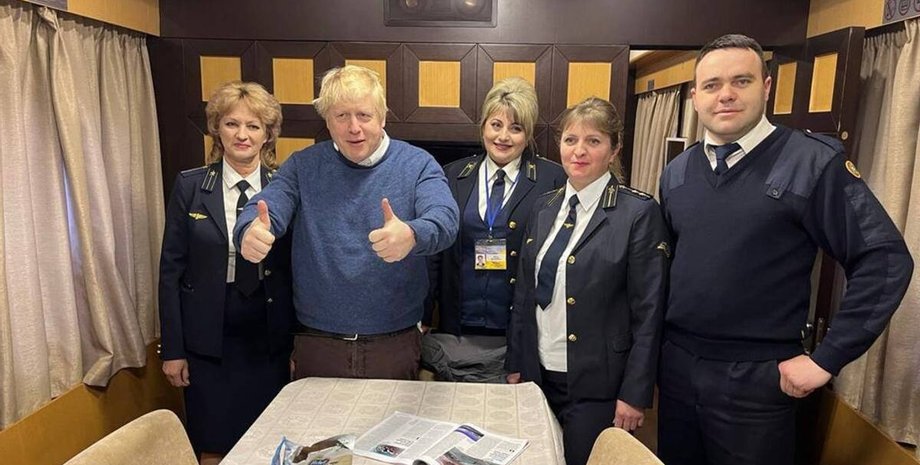 Борис Джонсон, Укрзалізниця