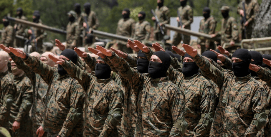 Боевики "Хезболлы"