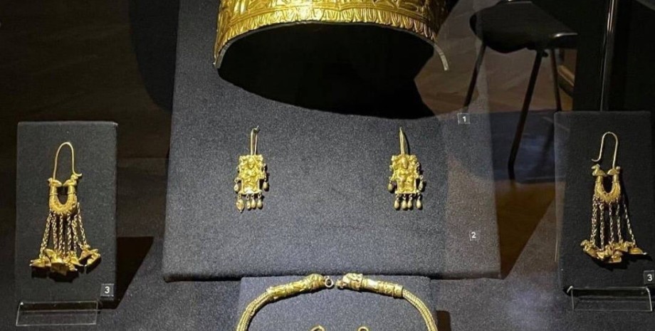 скифское золото, коллекция скифского золота, Мелитопольский музей