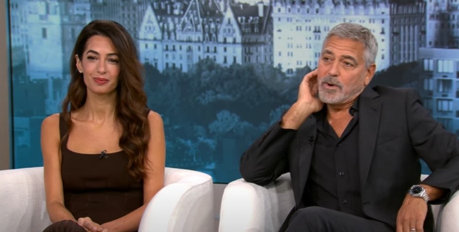 Джордж и Амаль Клуни, интервью, шоу