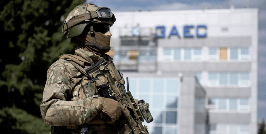 Российский оккупант на ЗАЭС, иллюстративное фото Россиянин, оккупант, ЗАЭС, фото