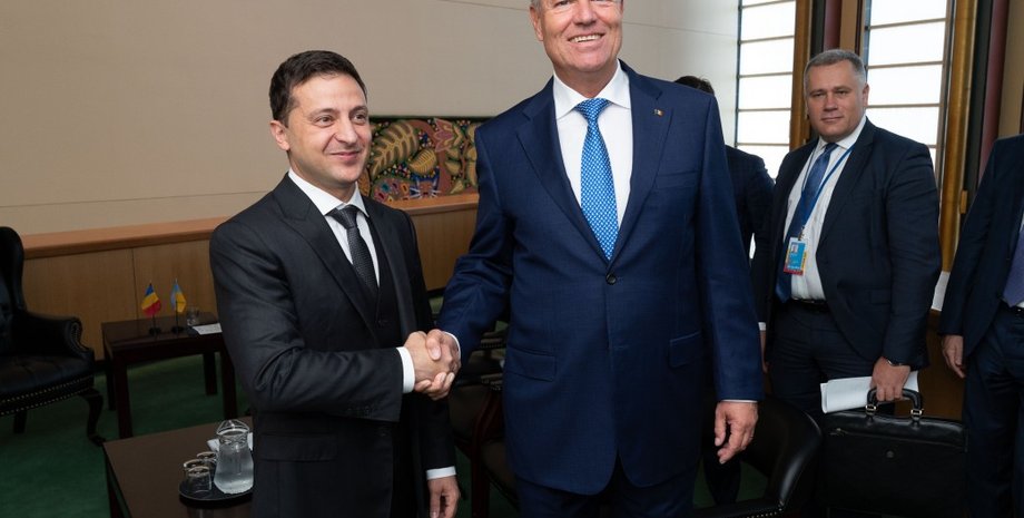 Владимир Зеленский и Клаус Йоханис / Фото: president.gov.ua