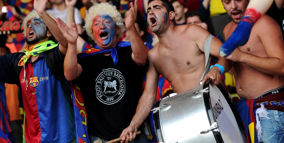 Болельщики ФК "Барселона" / Фото: Getty Images