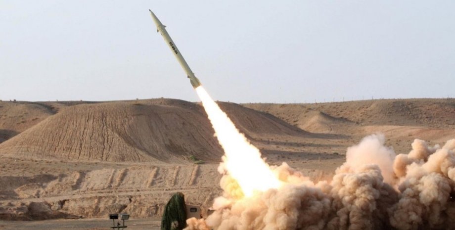 Иран, ракета, Израиль, атака, нападение, фото