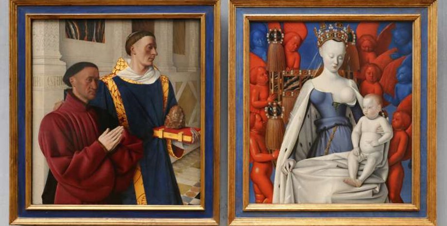 Ажурный топор, Меленский диптих, Жан Фуке, Старинные инструменты в искусстве, Археологические находки, Доисторические артефакты, Искусствоведческое открытие, Жан Фуке, Археологические находки