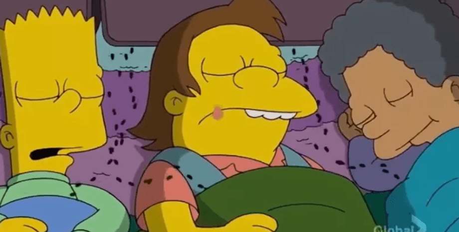 Сімпсони, мультсеріал Сімпсони, клопи, нашестя клопів, Сімпсони нашестя клопів