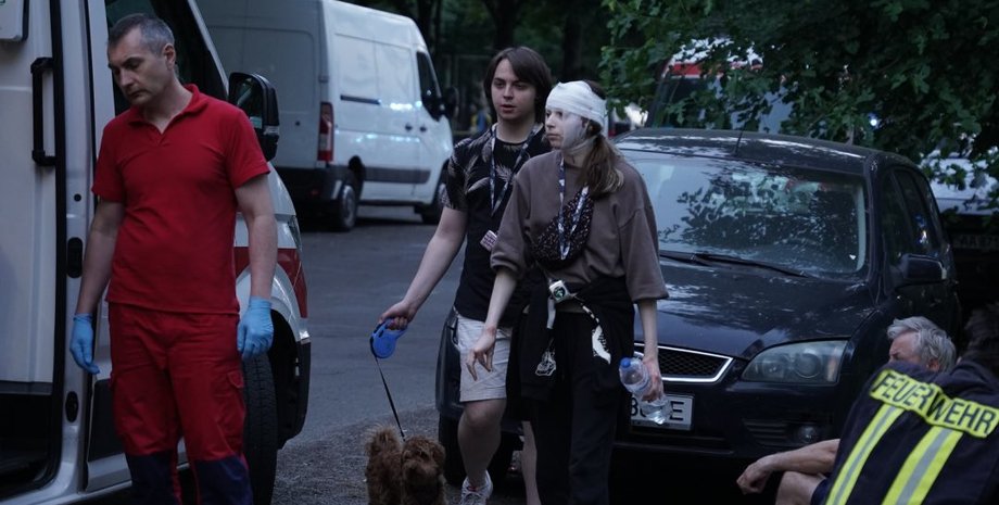 последствия обстрела в ночь на 4 июля