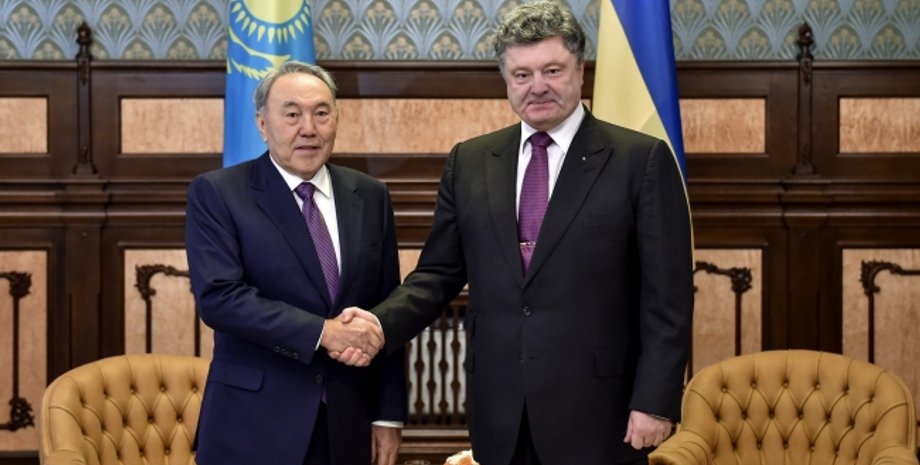 Нурсултан Назарбаев и Петр Порошенко / Фото: сайт президента Украины