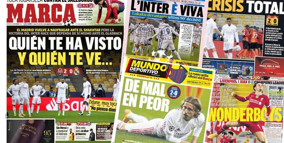 футбол, Реал Мадрид, Шахтер донецк, Лига чемпионов, испанская пресса