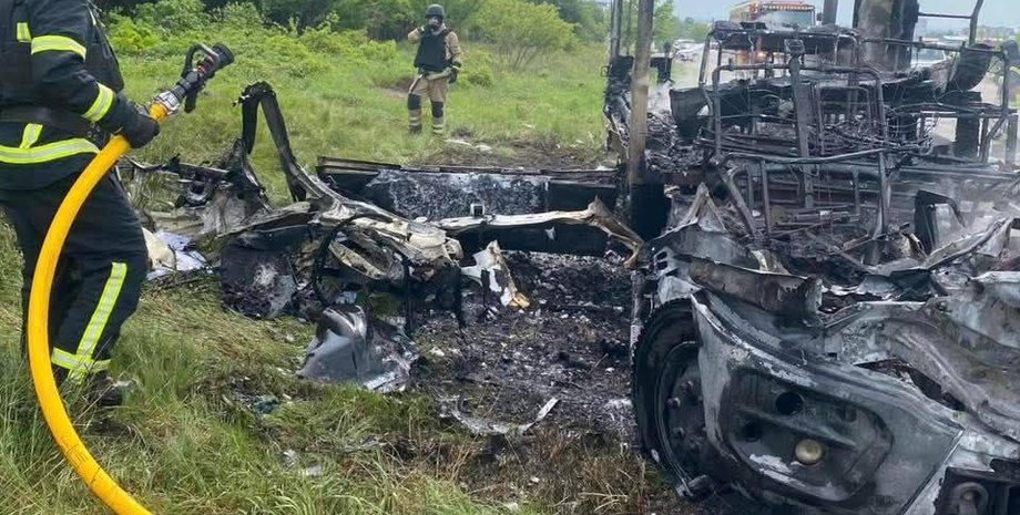 атака по енергетикам, авто енергетиків Суми, атака Суми