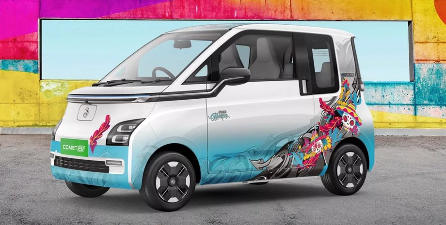 MG Comet 2023, MG Comet, новый MG, электромобиль MG