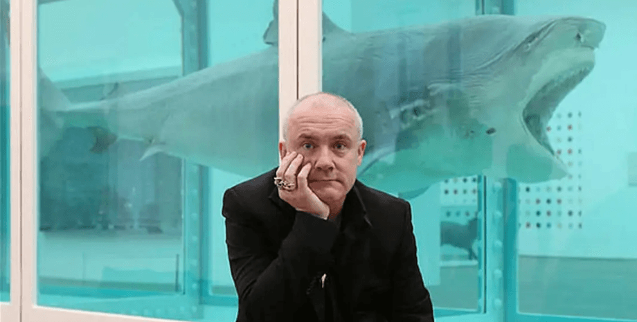 Дэмьен Херст, акула, акула Дэмьена Херста, акула в формальдегиде, физическая невозможность смерти в сознании живущего, анатомия шедевра