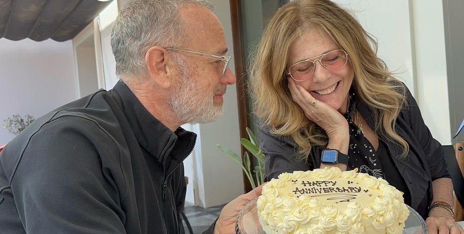 Том Генкс і Ріта Вілсон, річниця весілля, Голлівуд