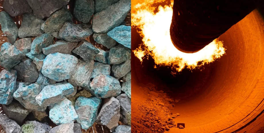 Новая технология использует камни и технологию производства цемента камни, цемент, производства цемента