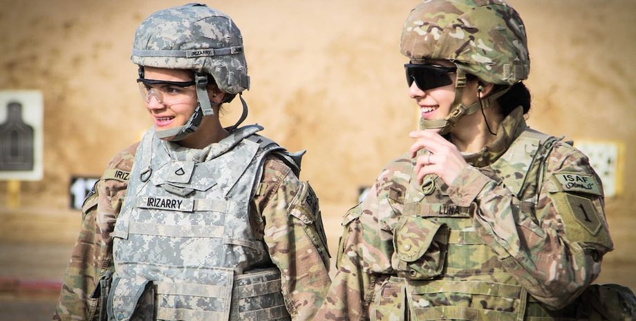 Жінки в армії США, армія США, США