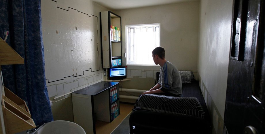 Камера в британской тюрьме