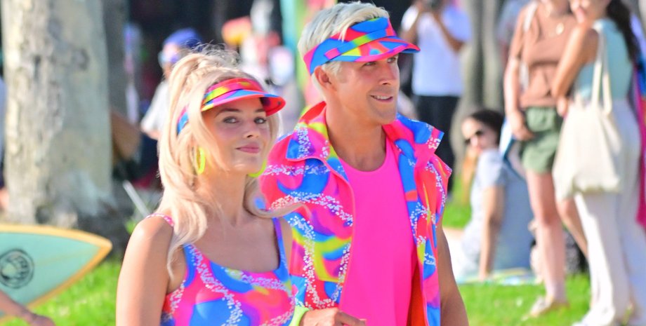 барби, премьера барби, райан гослинг кен, марго робби барби, дочери райана гослинга, ева мендес