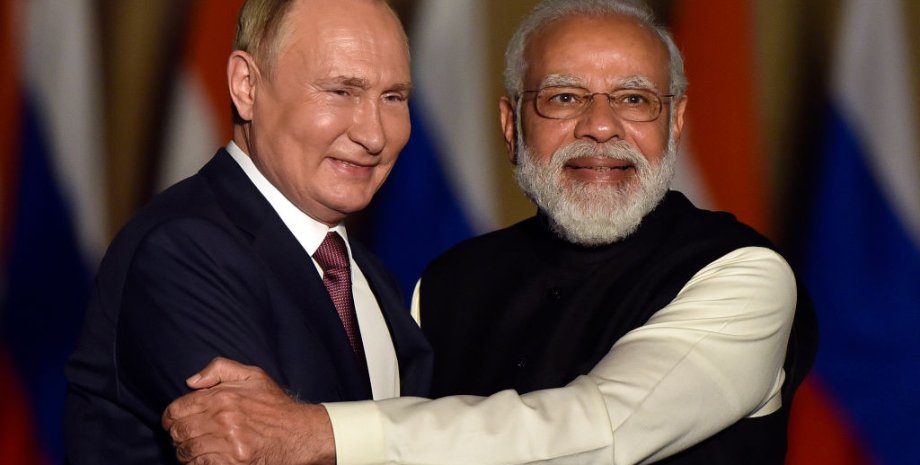 Володимир Путін, Нарендра Моді, Візит Моді в Росію, Росія та Індія, Індія намагається усунути Китай, Індія Брікс, Індія лідер глобального півдня