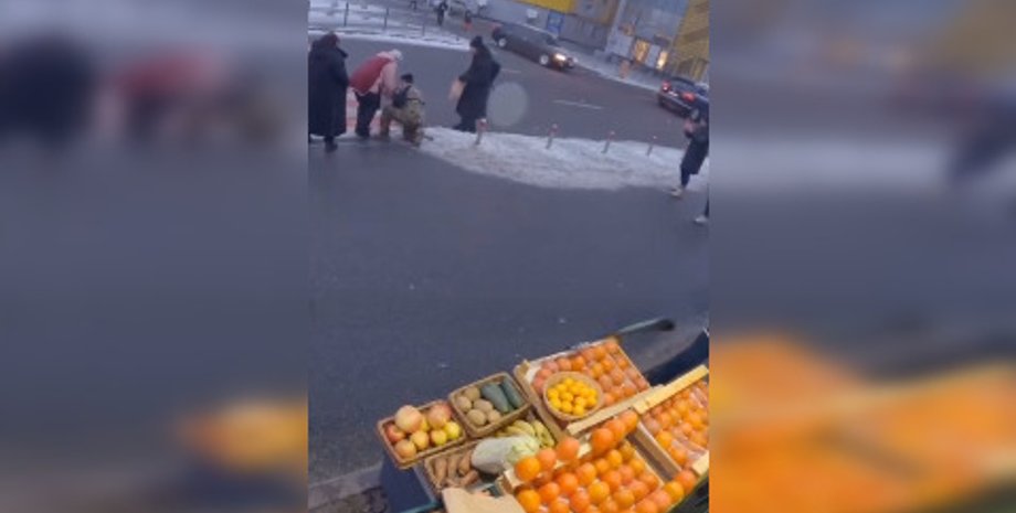 Киев, Оболонь, военный, военнослужащие, падение, Украина, фото