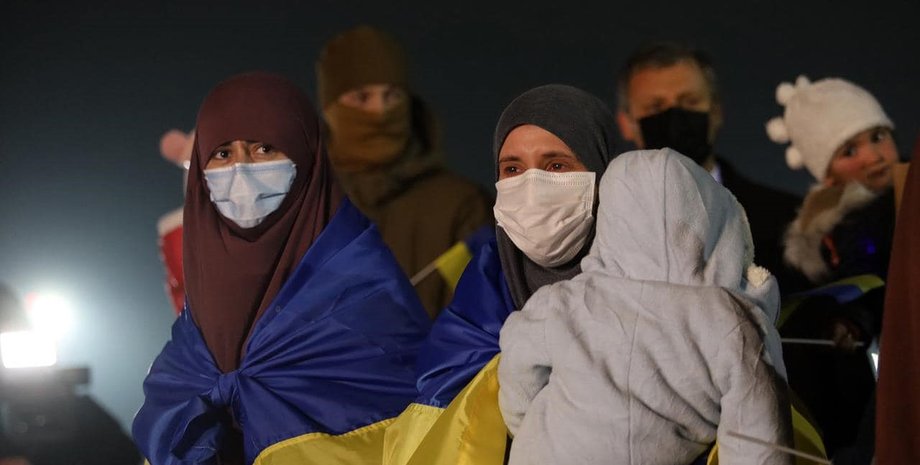 эвакуация, украинки, Сирия