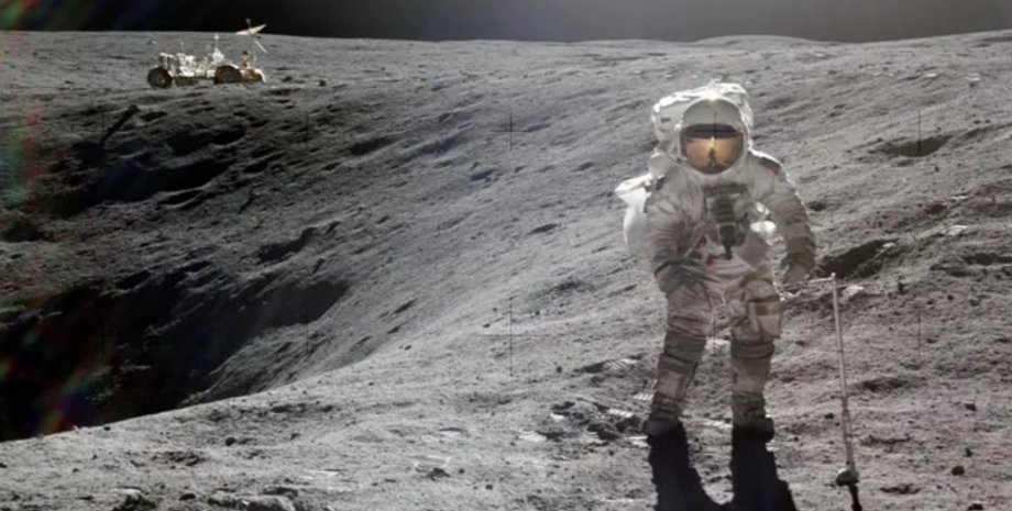 Місяць астронавт Аполлон-16 Місяць астронавт Аполлон-16