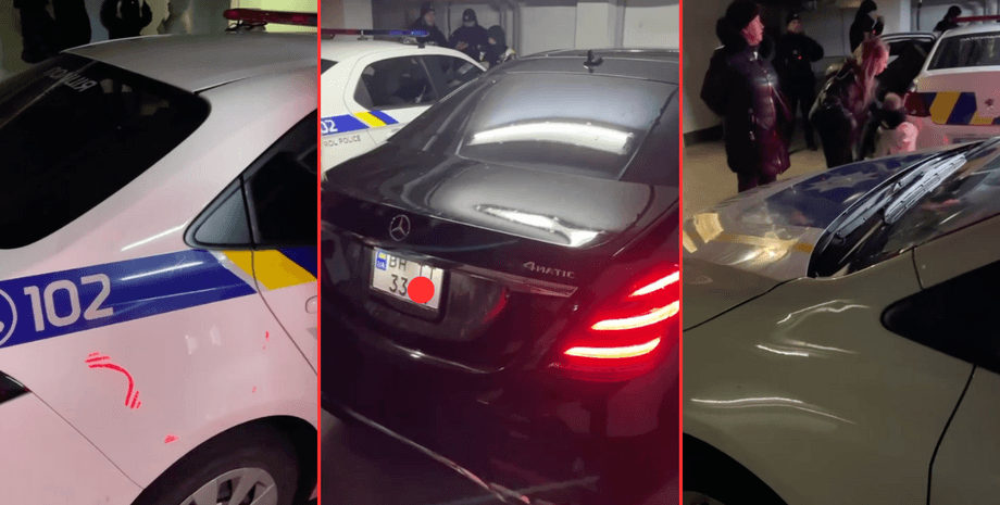 Мобілізація в Україні, загальна мобілізація, мобілізація, ТЦК, військкомат, поліція, Одеса, зачинився в машині, сидить у машині, сховався на паркінгу