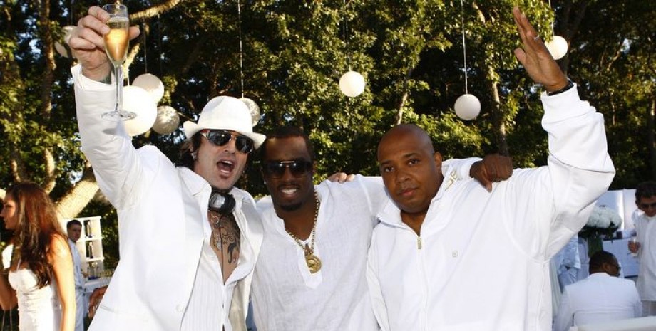 Гости на вечеринке у P Diddy P Diddy, вечеринка, США
