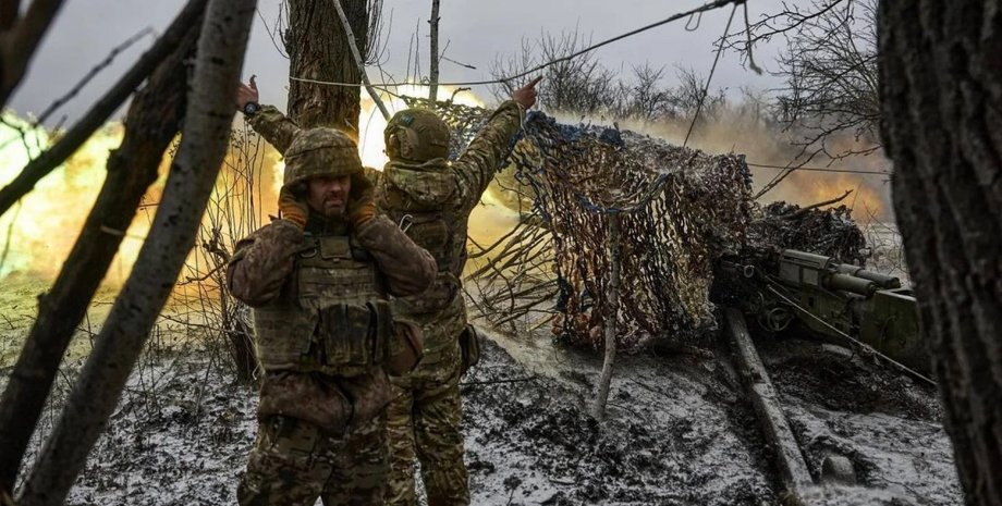 Бойцы ВСУ