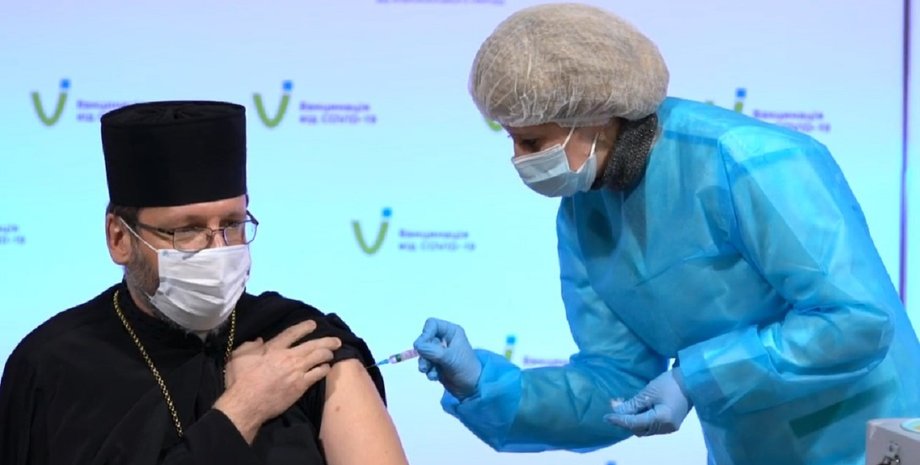 коронавірус, вакцинація, релігія, лідери, публічно, Covishield, фото