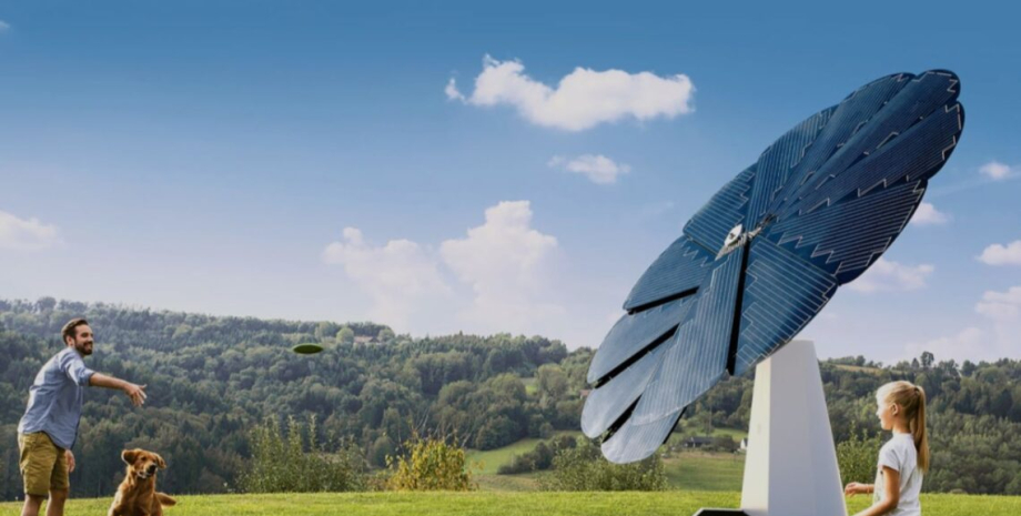 SmartFlower, сонячна електростанція, сонячні панелі, сонячні батареї