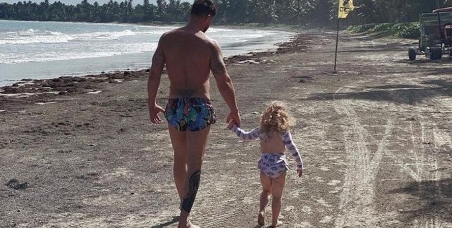 Рікі Мартін із донькою