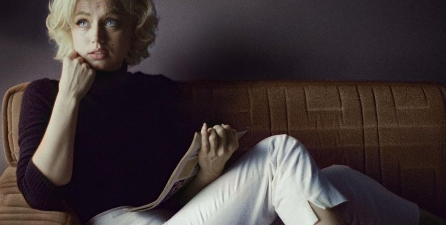 ана де армас, блондинка, фильм, мэрилин монро