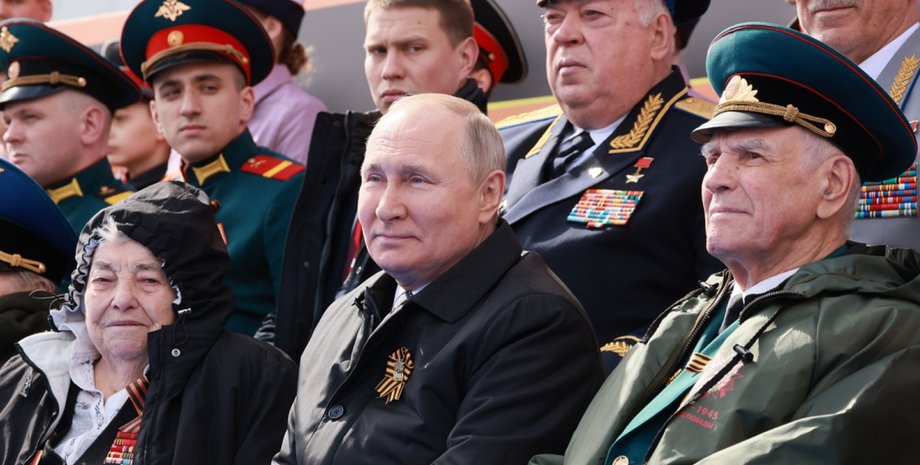 владимир путин, парад 9 мая, военный парад 2023 года, президент россии владимир путин на параде, путин и ветераны