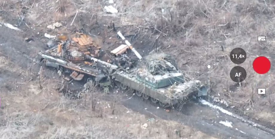 Танки РФ у районі Авдіївки