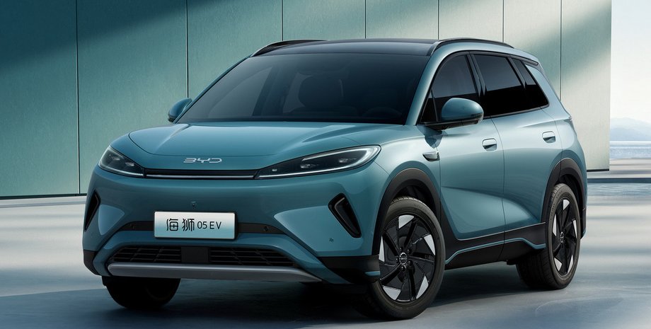 BYD Sea Lion 05, BYD Sea Lion, новий BYD Sea Lion, електромобіль BYD, кросовер BYD