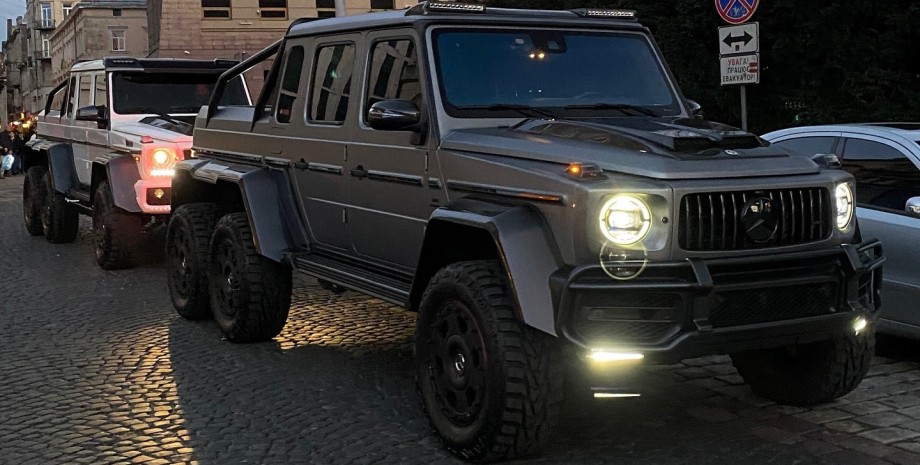 Mercedes G63 AMG 6X6, шестиколісний Гелендваген, Mercedes G-Class