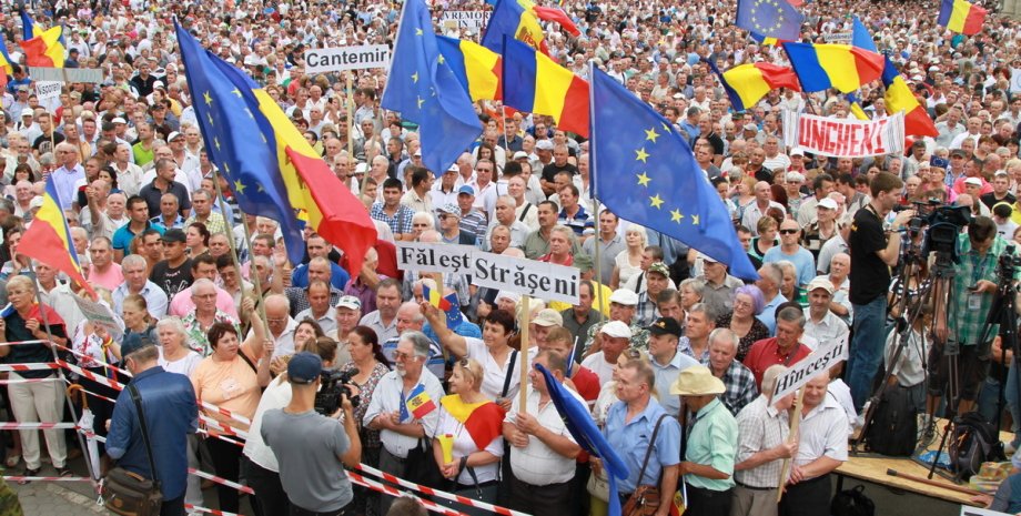 Митинги в Кишиневе / Фото из открытых источников